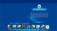 Desktop Screenshot of falghanim.com